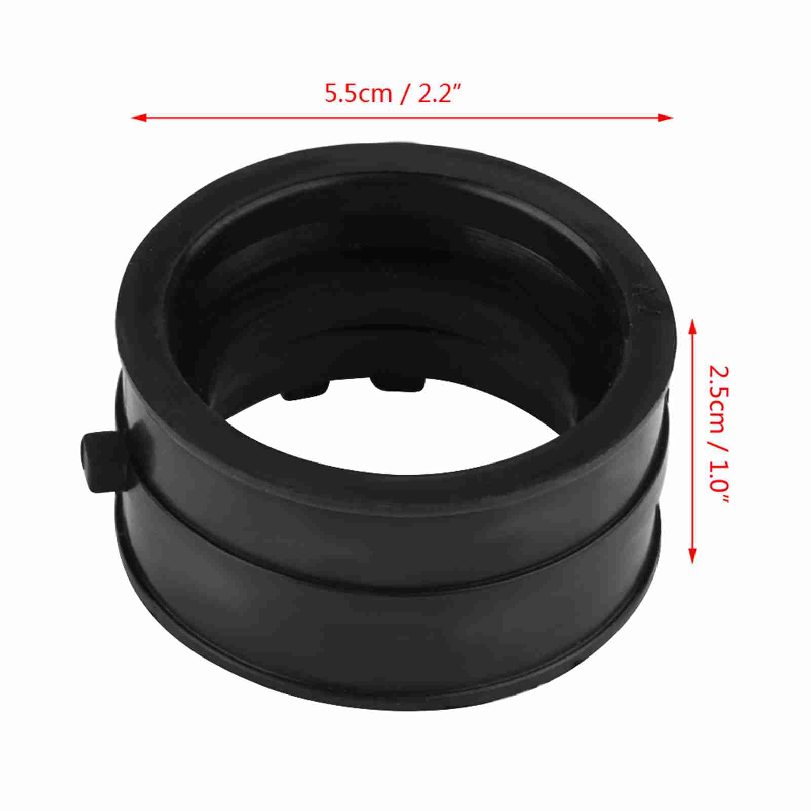 Boots - 4 個黒プラスチックオートバイキャブレターインテークマニホールドブーツジョイント 5.5*2.5 センチメートルホンダ CBR600F2 1991-1994