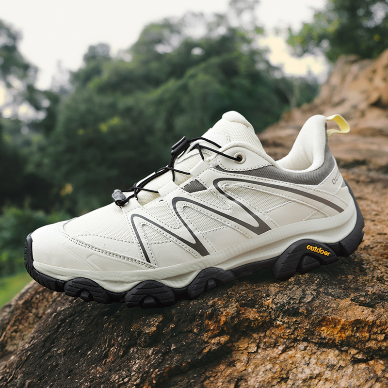 Anti Slip Trail Running Sneakers - メンズ＆レディース用ハイキングシューズ、通気性に優れたアウトドアシューズ、滑り止め加工の登山用トレッキングスニーカー、カップル向けトレイルランニングシューズ。