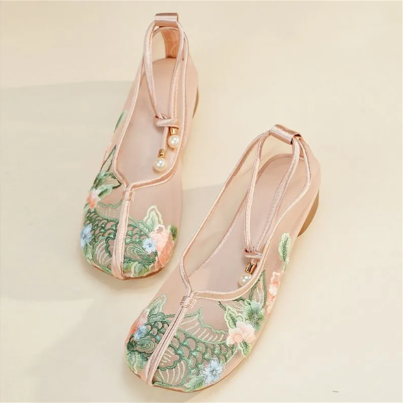 人気のサンダル、メッシュシューズ、刺繍入り、モダン、通気性、 - Sandals のレビューと価格