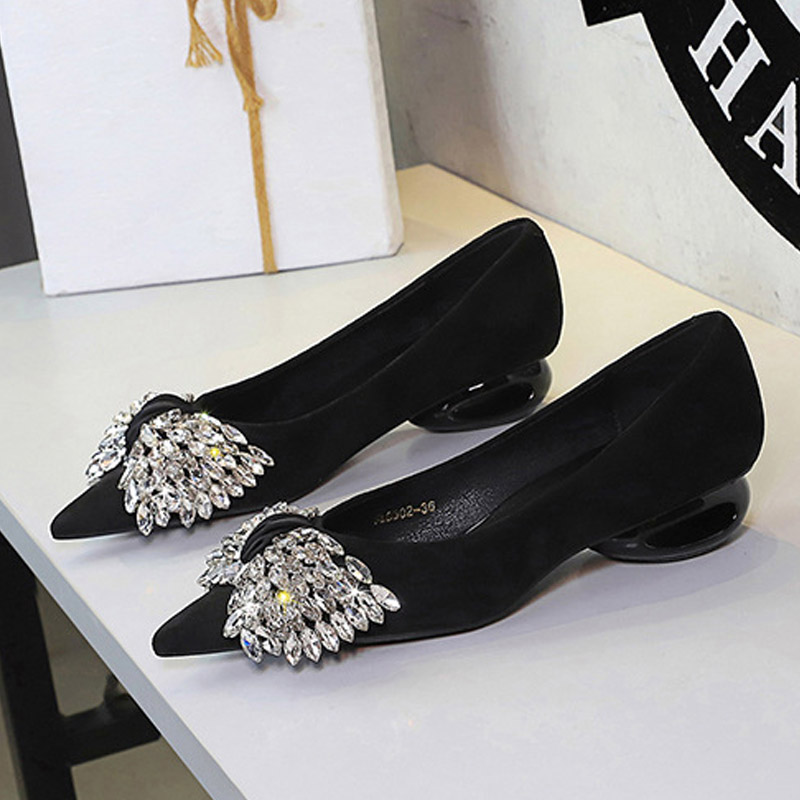 BIGTREE CRYSTAL バタフライデザインのポインテ - Women'S Shoes のレビューと価格