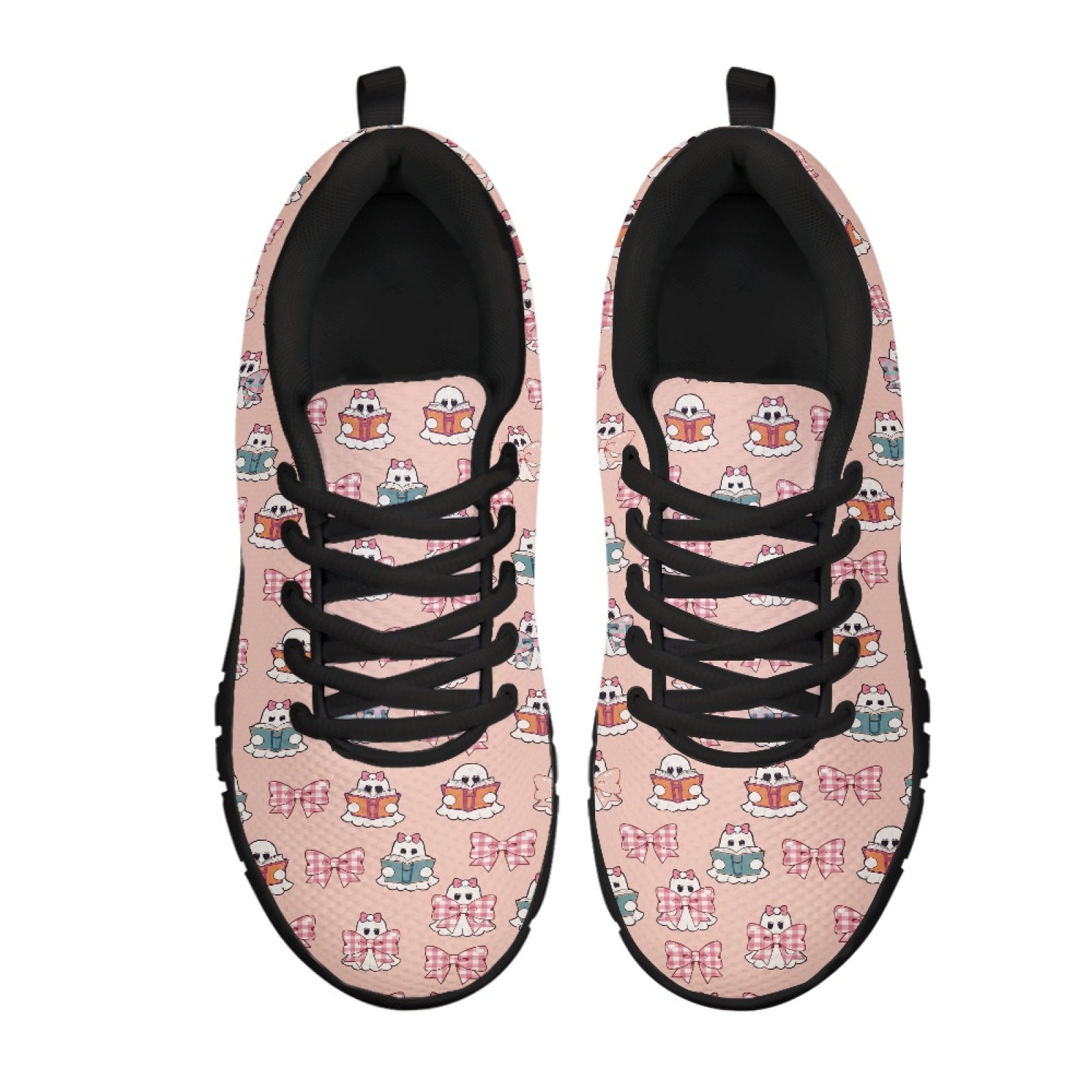 カラフルな動物柄とリボン柄の女性用スポーツシューズ。ジムや仕 - Shock Absorbing Gym Trainers のレビューと価格