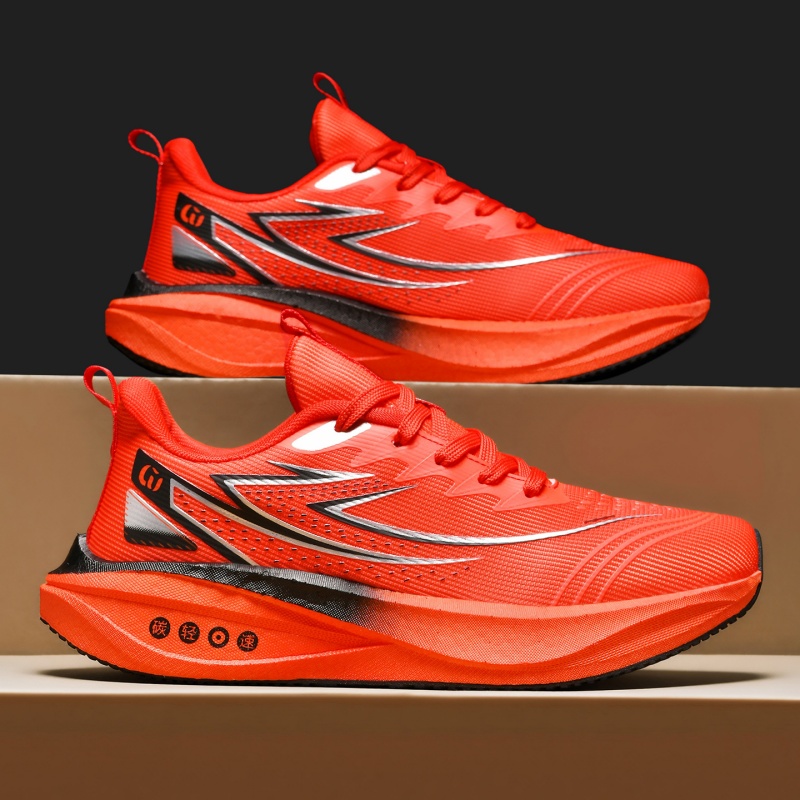 メンズ用ランニングシューズ、オフロードマラソン用、エアクッシ - Lightweight Road Running Shoes のレビューと価格