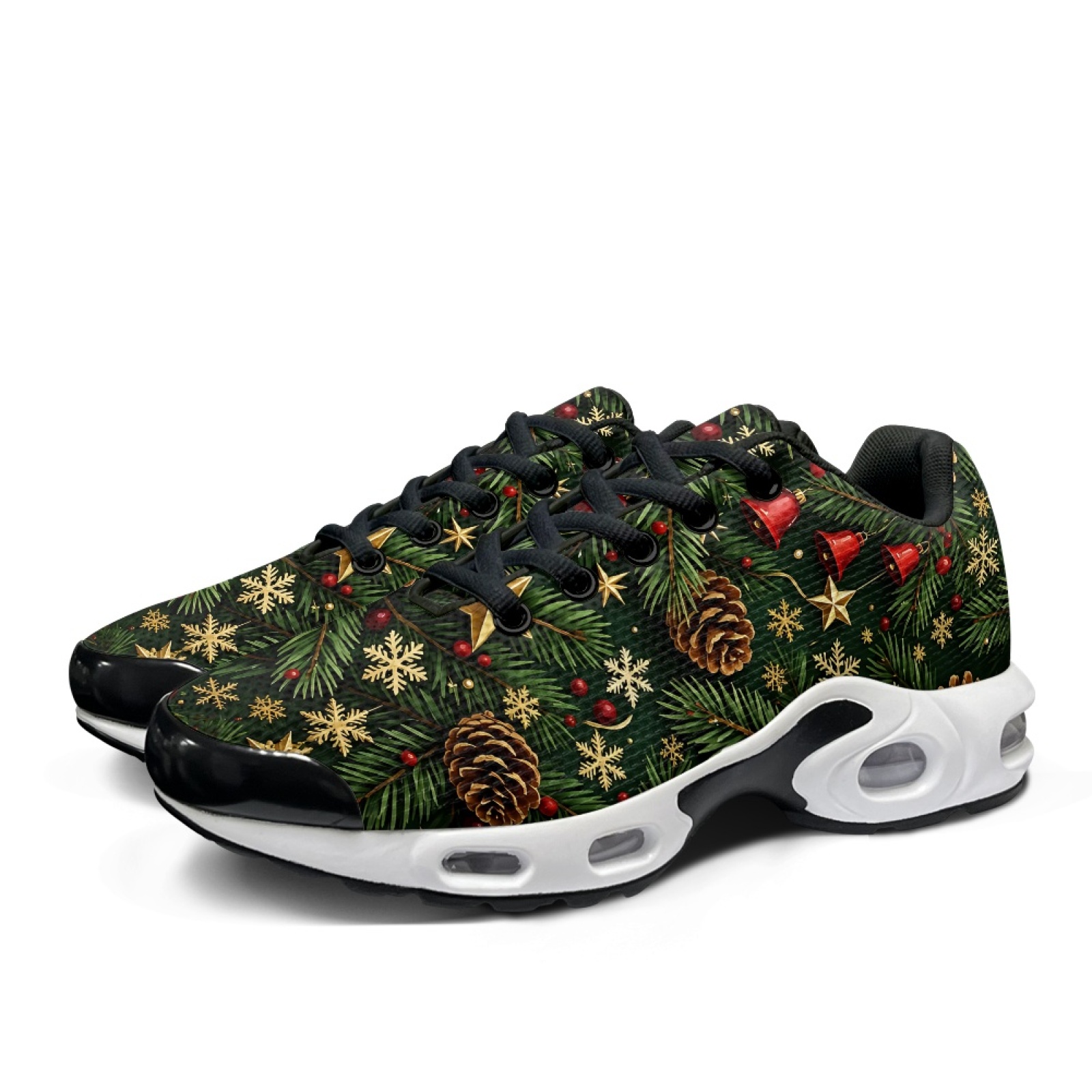 PENSTROLLのクリスマス限定メンズエアクッションランニ - Air Cushion Jogger Shoes Men のレビューと価格