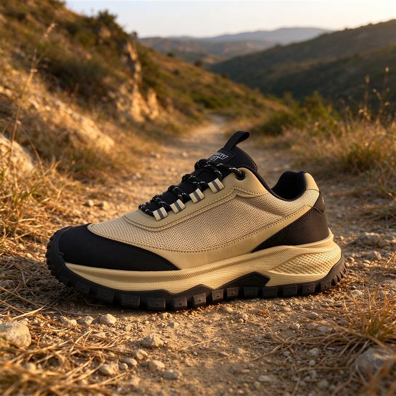 2026年新作、高級感あふれるメンズランニングシューズ。滑り - Anti Slip Trail Running Sneakers のレビューと価格