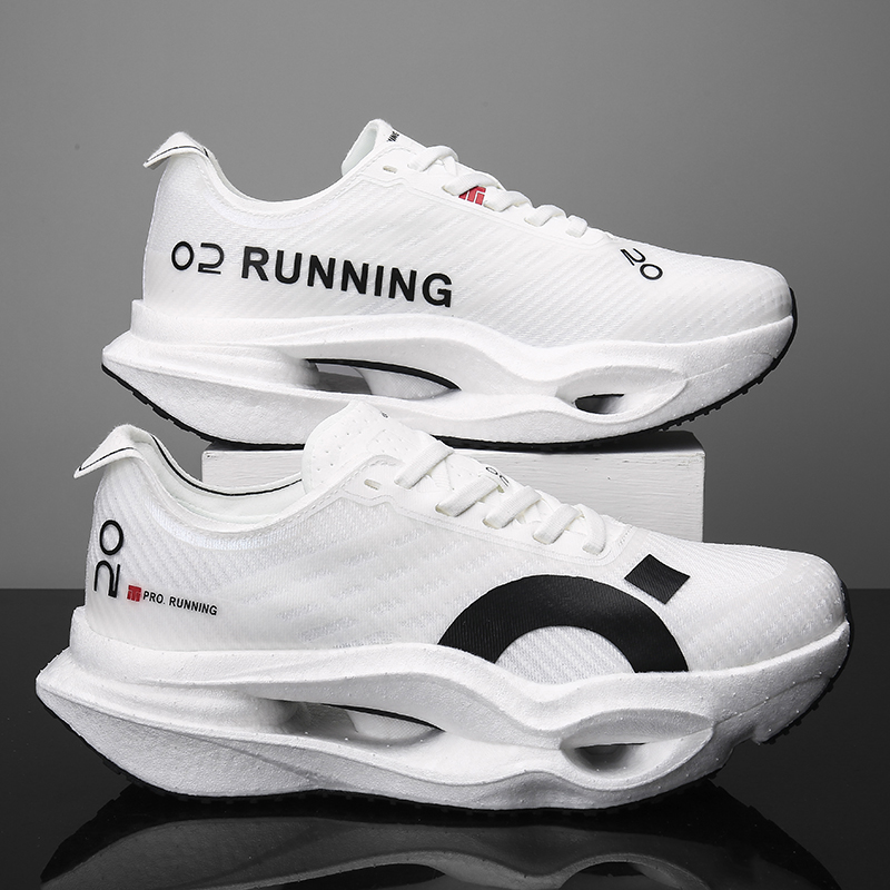 マラソン用メンズスポーツランニングシューズ。カーボンボード、 - Breathable Mesh Athletic Shoes のレビューと価格