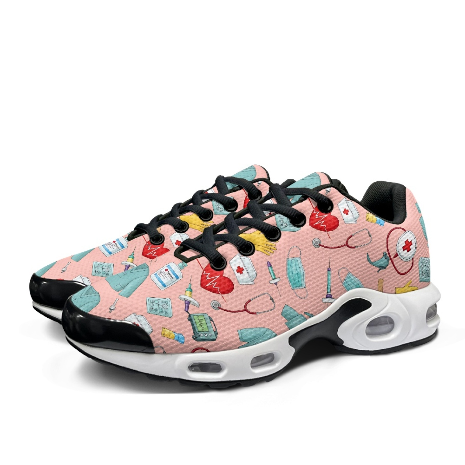 PENSTROLL メッシュ素材の厚底エアクッションウォーキ - Air Cushion Jogger Shoes Men のレビューと価格